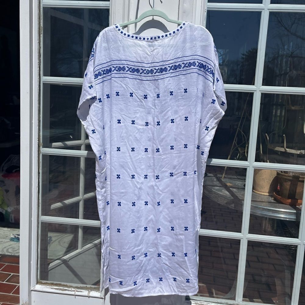 Lucky Brand Embroidered Tunic Dress - Picture 6 of 8